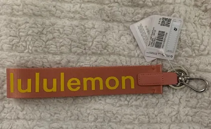 Lululemon Keychain